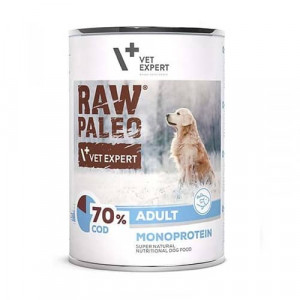 RAW PALEO DOG COD konservi suņiem Menca 400g